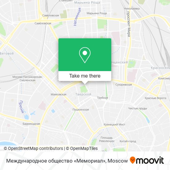 Международное общество «Мемориал» map