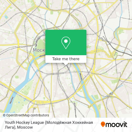 Youth Hockey League (Молодёжная Хоккейная Лига) map