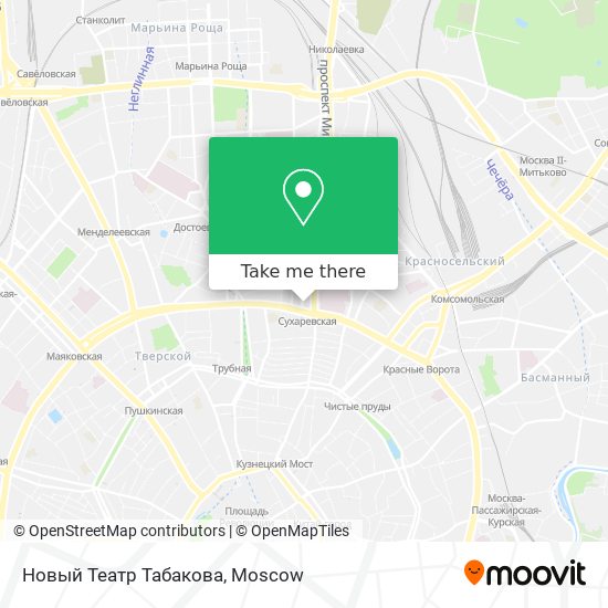 Новый Театр Табакова map