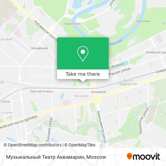 Музыкальный Театр  Аквамарин map