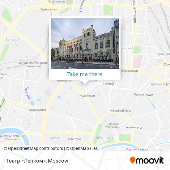 Театр «Ленком» map