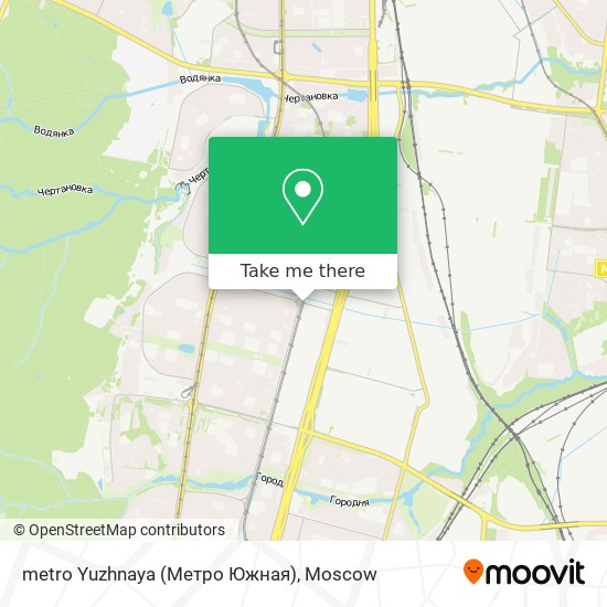metro Yuzhnaya (Метро Южная) map