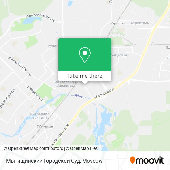 Мытищинский Городской Суд map