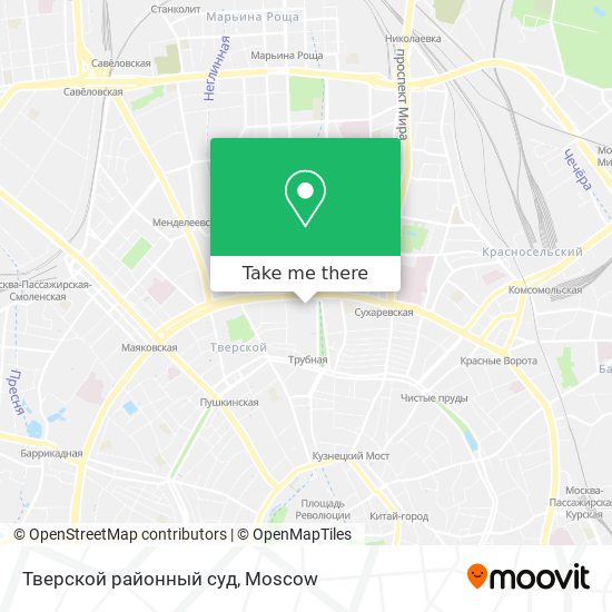 Тверской районный суд map