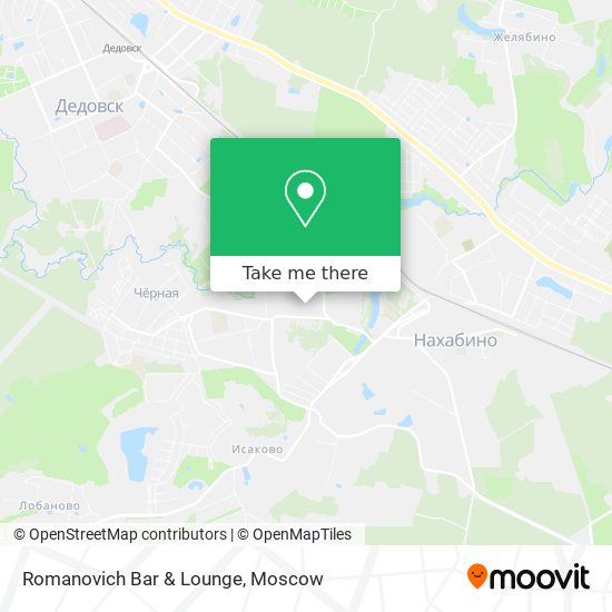 Romanovich Bar & Lounge map