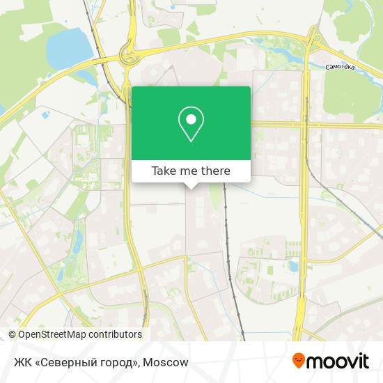 ЖК «Северный город» map