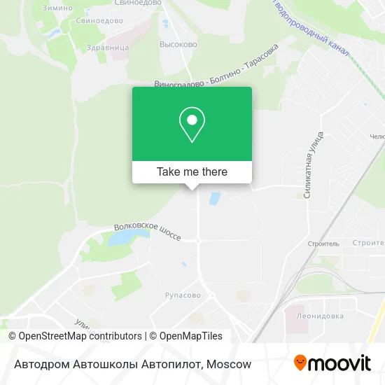 Автодром Автошколы  Автопилот map