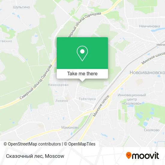Сказочный лес map