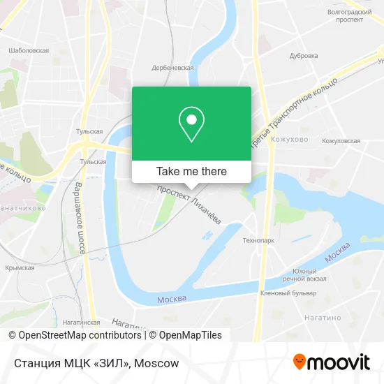 Станция МЦК «ЗИЛ» map