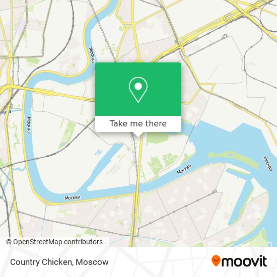 Country Chicken map