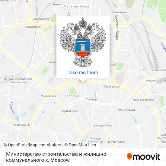 Министерство строительства и жилищно-коммунального х map