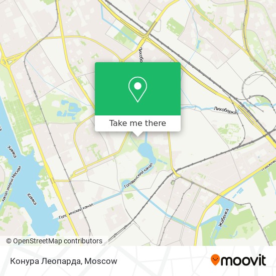 Конура Леопарда map