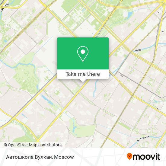 Автошкола Вулкан map