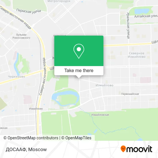 ДОСААФ map