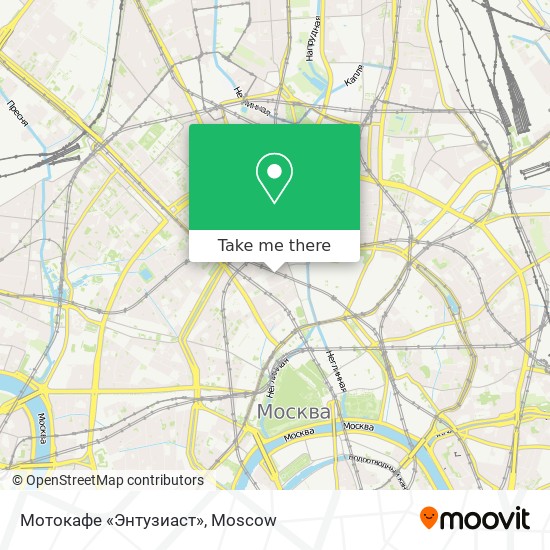 Мотокафе «Энтузиаст» map