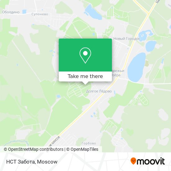 НСТ  Забота map