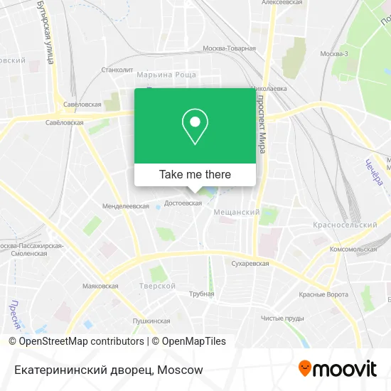 Екатерининский дворец map