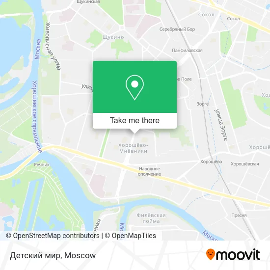 Детский мир map