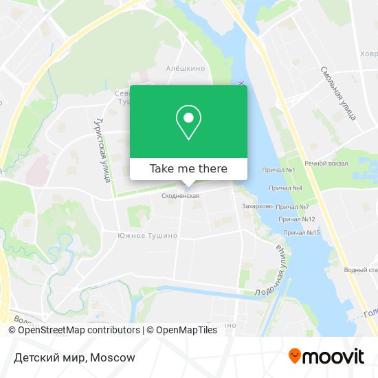 Детский мир map