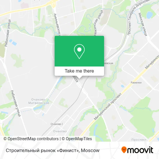 Строительный рынок «Финист» map