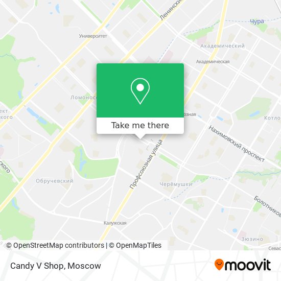 Candy V Shop map