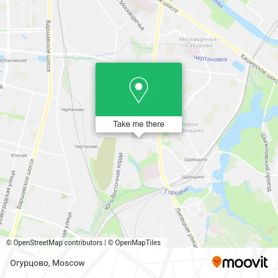 Огурцово map