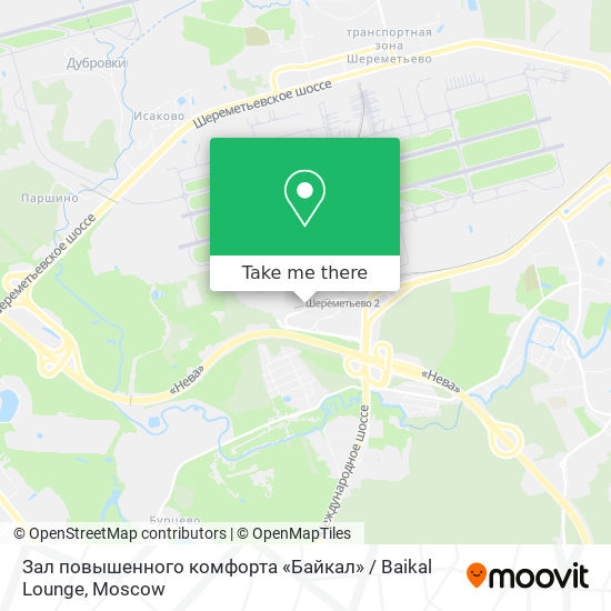 Зал повышенного комфорта «Байкал» / Baikal Lounge map