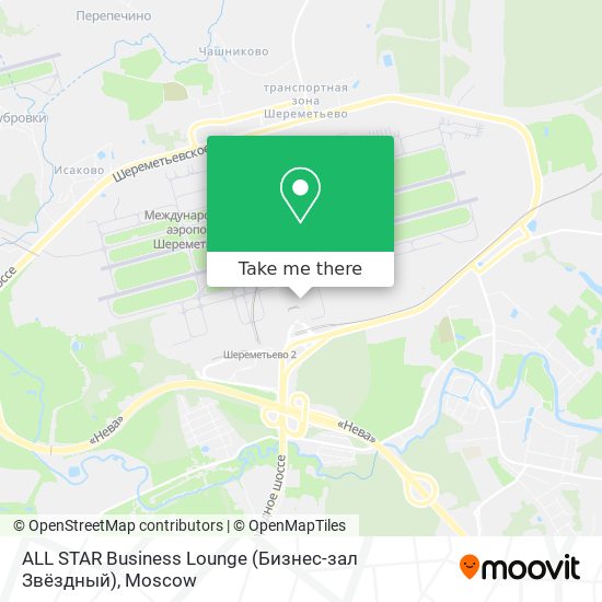 ALL STAR Business Lounge (Бизнес-зал Звёздный) map