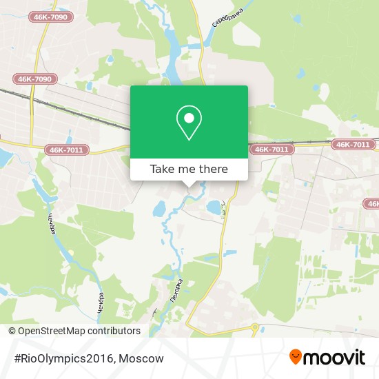 #RioOlympics2016 map