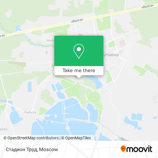 Стадион  Труд map