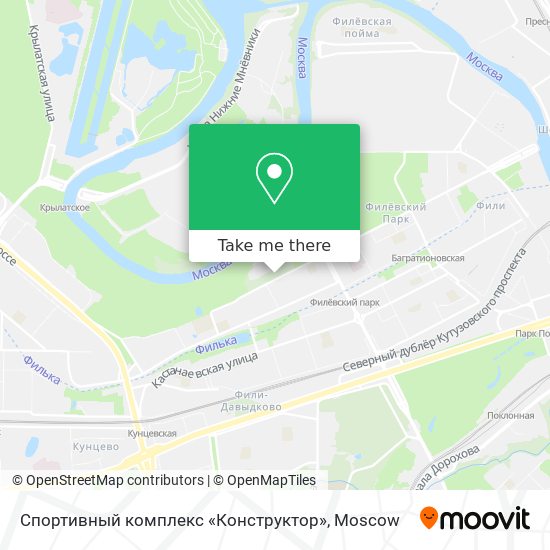 Спортивный комплекс «Конструктор» map