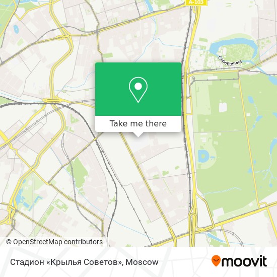 Стадион «Крылья Советов» map