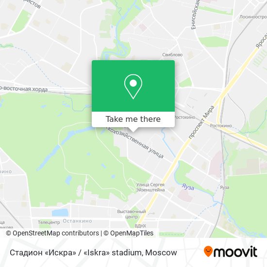 Стадион «Искра» / «Iskra» stadium map