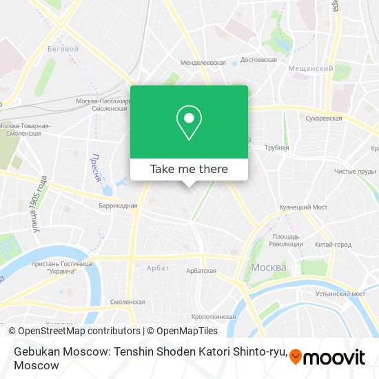 Gebukan Moscow: Tenshin Shoden Katori Shinto-ryu map