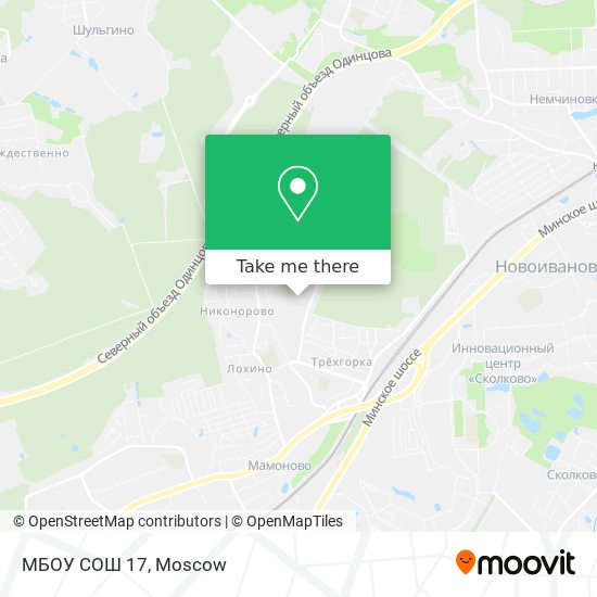 МБОУ СОШ 17 map
