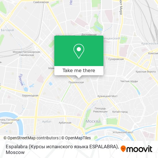 Espalabra (Курсы испанского языка ESPALABRA) map