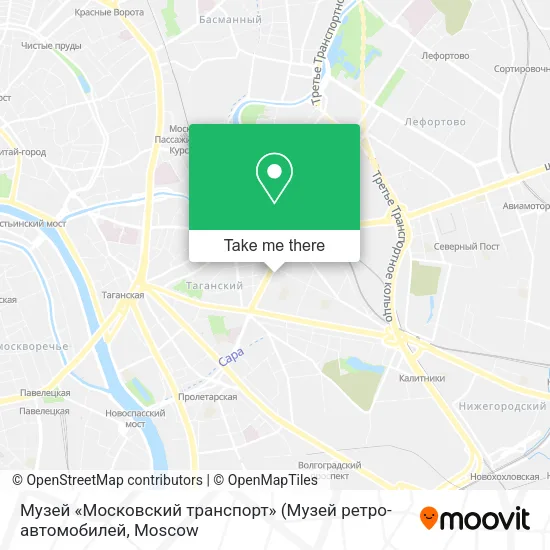 Музей «Московский транспорт» map