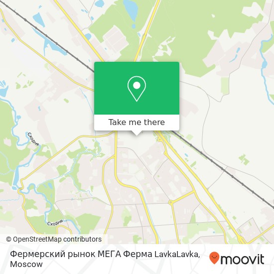 Фермерский рынок МЕГА Ферма LavkaLavka map