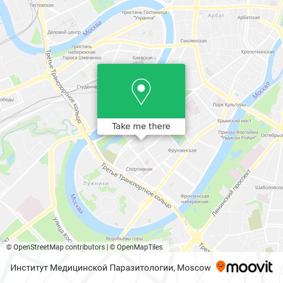 Институт Медицинской Паразитологии map