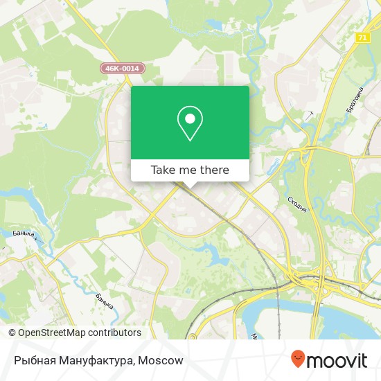 Рыбная Мануфактура map