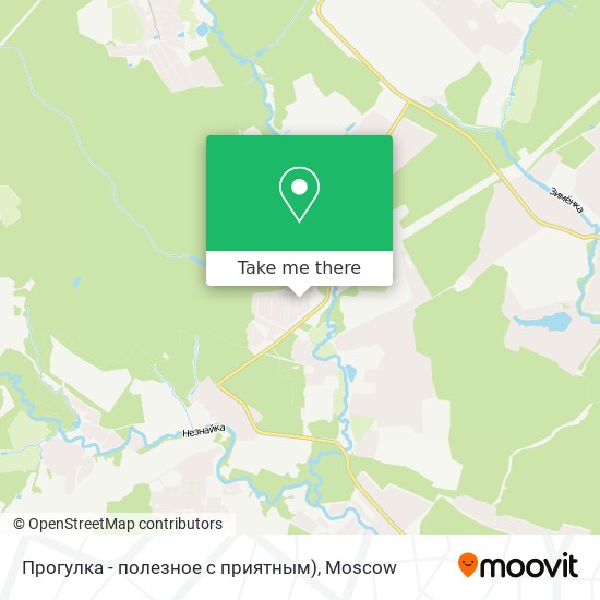 Прогулка - полезное с приятным) map