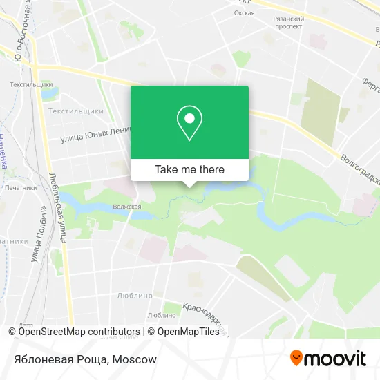 Яблоневая Роща map