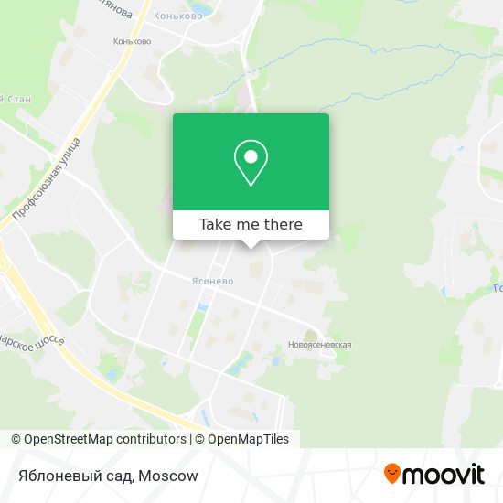 Яблоневый сад map