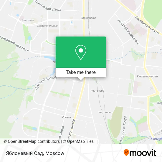 Яблоневый Сад map