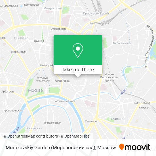 Morozovskiy Garden (Морозовский сад) map
