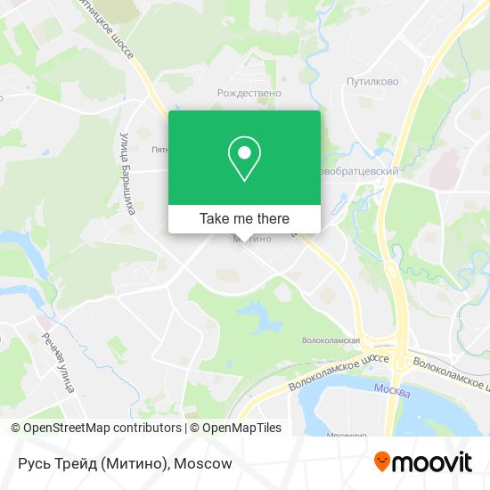 Русь Трейд (Митино) map