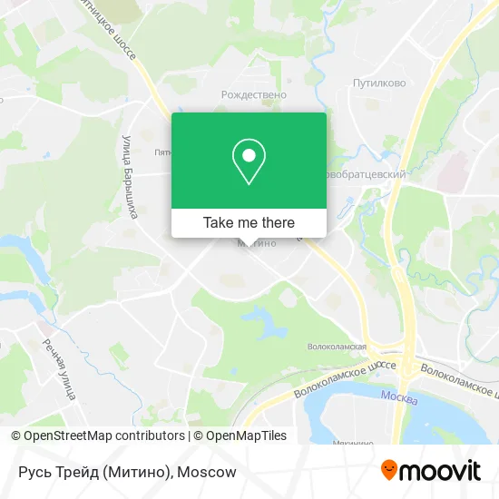Русь Трейд (Митино) map