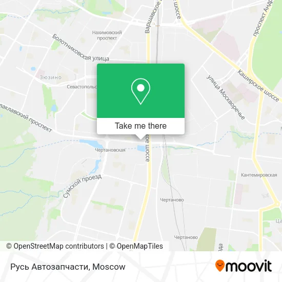 Русь Автозапчасти map