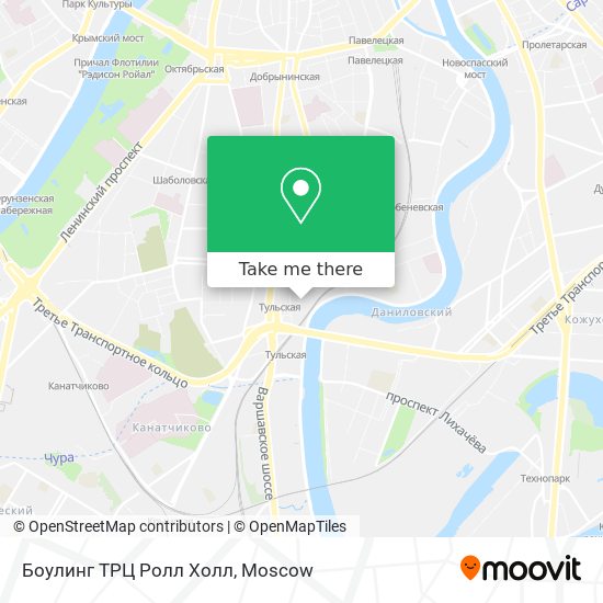 Боулинг ТРЦ Ролл Холл map