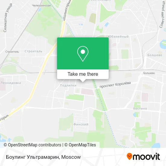 Боулинг  Ультрамарин map